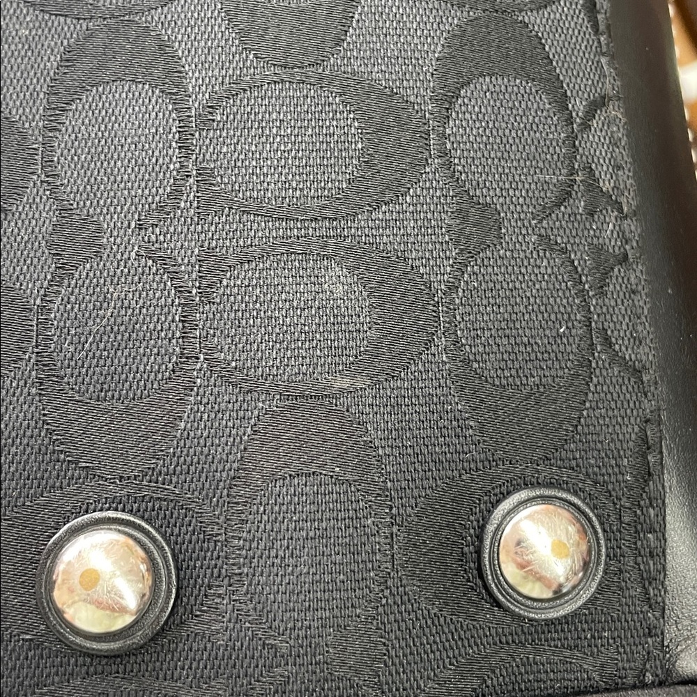 Vintage Coach ‘Hamptons’ Signature Small Satchel - Picture 8 of 16